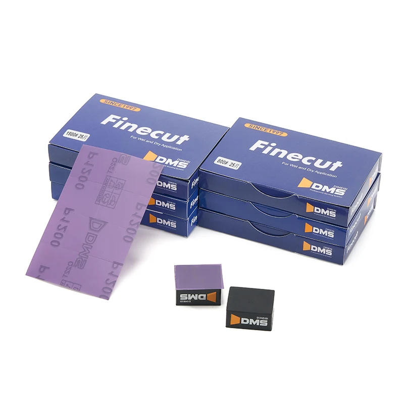 Лист за брусење со виолетова точка